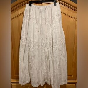 Women’s Calvin Klein Jeans Long Skirt, 100% Cotton, Size: Large, Brand New!!!